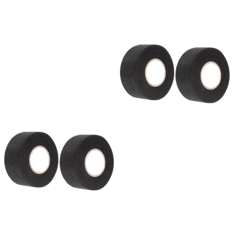 High Temp Wire Harness Tape 2 Rolls 1500X3 2CM Black Heat Resistant for Car - Image 1